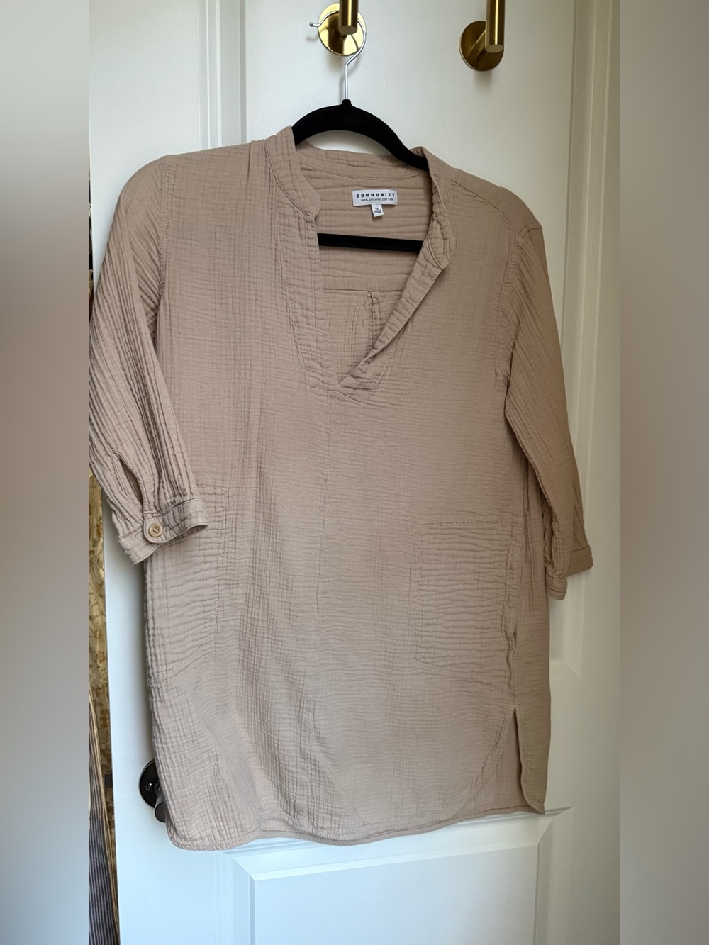 COMMUNITY Aritzia linen dress